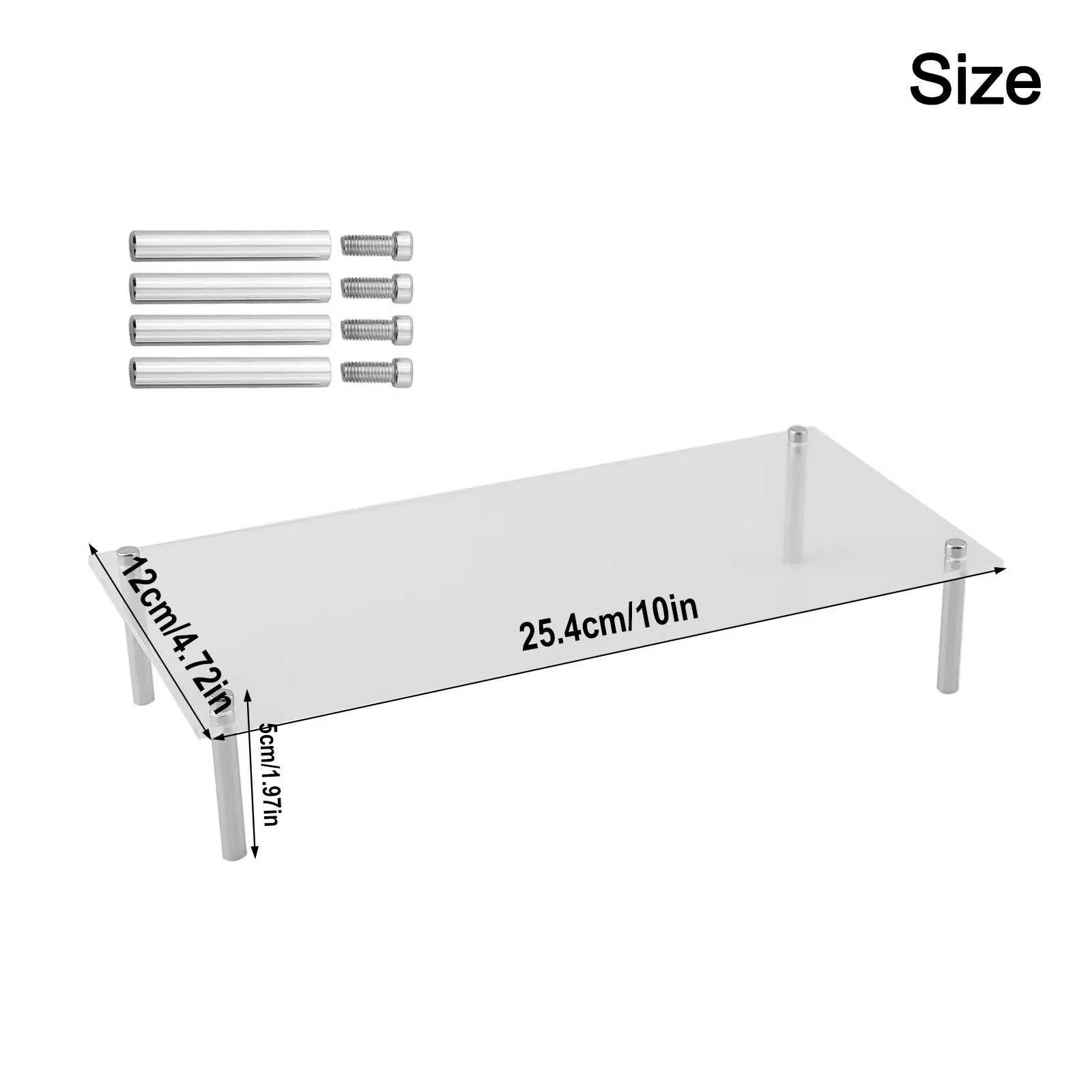 Cake Display Shelf Acrylic Cake Stand Excellent Load-bearing Capacity High-quality Acrylic Material Rounded And Smooth Corners