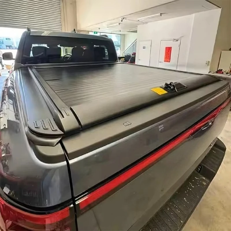 

Shark 6 Retractable Aluminum Tonneau Cover - 4x4 Off-Road Car Accessories Roll-Up Roller Shutter