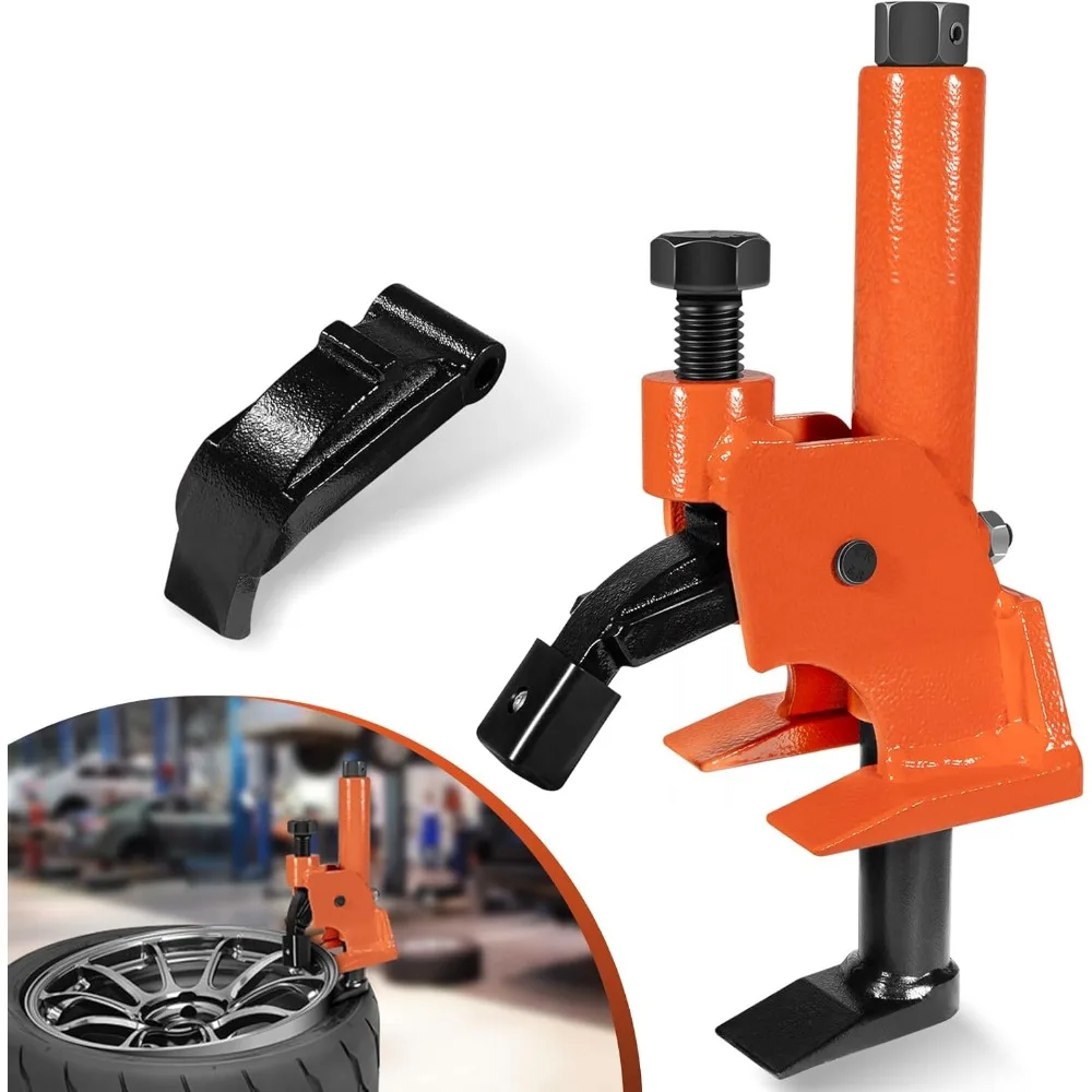 

Manual Tire Bead Breaker with Rubber Pad Protector, 38"-42" Tires Changer Tool, Heavy-Duty Tire Bead Removal Tool Fits