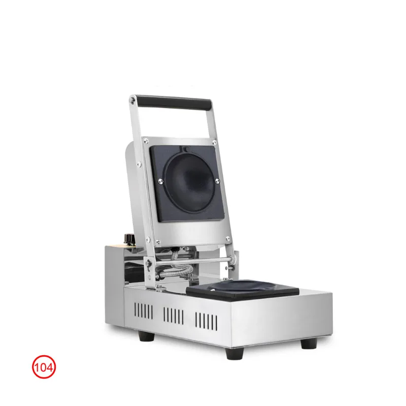 Single head ice cream burger machine, summer burst round ice cream waffle maker equipment NP-104