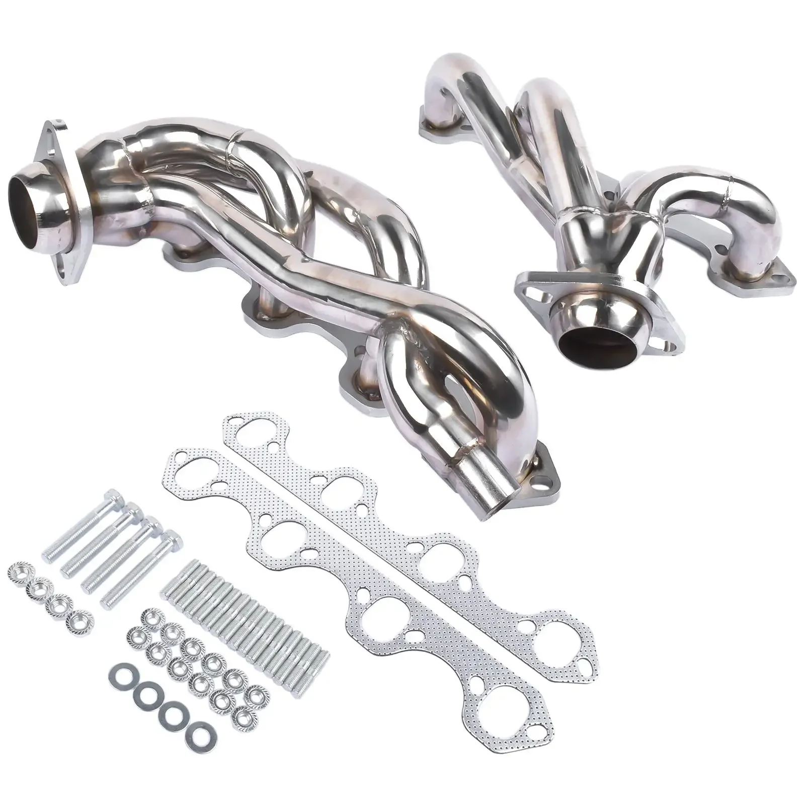 AP03 Stainless Manifold Header for Ford F-150 F-250 Bronco Pickup Truck 1987-1995