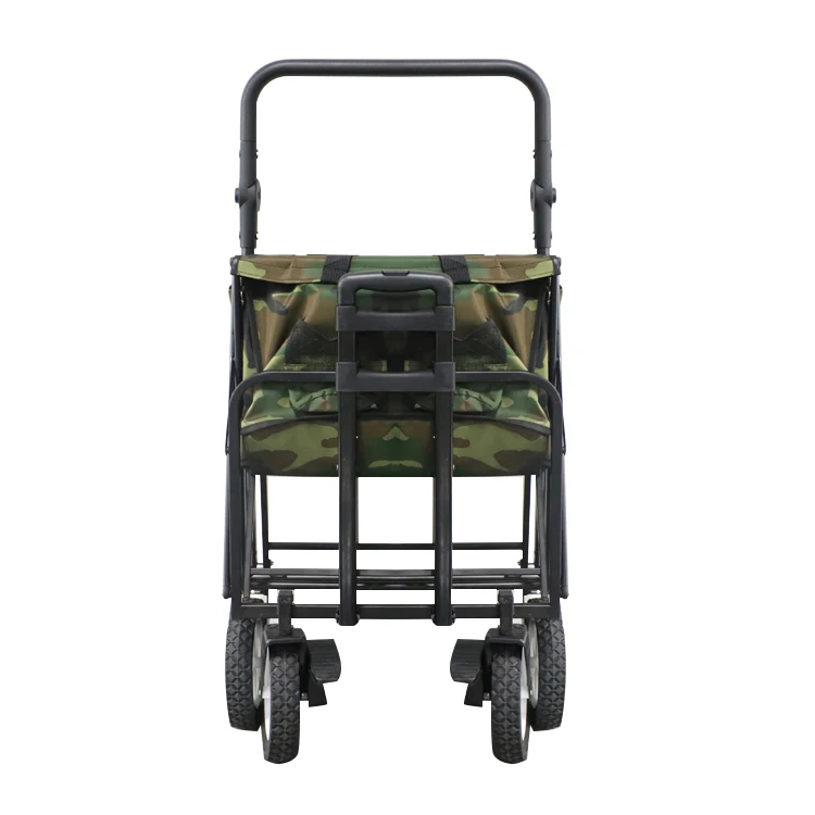 Portable Shopping Travel Baggage Tool Wagon Multifunctional Outdoor Camping Beach Fishing Folding Hand Cart image 4
