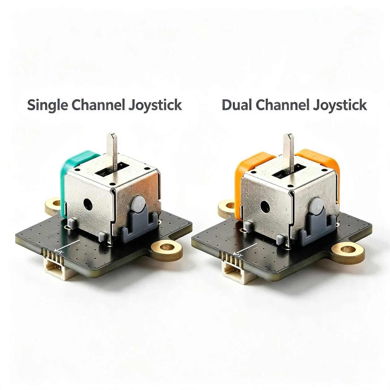 For Bambu Lab CyberBrick Single-Axis Joystick Module with SH1.0 3-Pin Connector, MakerWorld Creative 3D Print Model Electronic A
