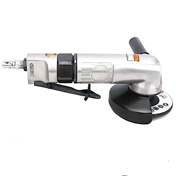 

TY34100 Pneumatic 4 In. Industrial Angle Grinder Quickly, precisely shape and cut metal Paddle-style throttle lever for precise