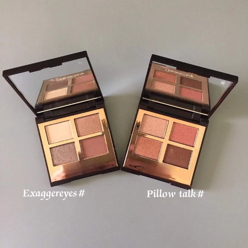 BUENO 4 colores PILLOW TALK EYESHADOW Maquillaje Sombra de ojos 2.8g Herramienta de maquillaje