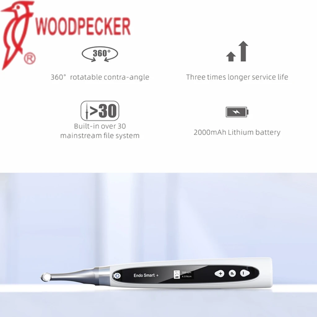 Woodpecker Endo Smart + Dental Endo Motor Root Canal Treatment Instrument Motor Brushless Therapy Endodontico Machine
