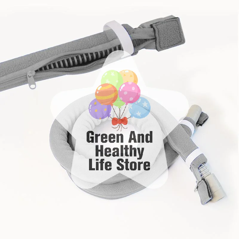 1.8 متر لينة وقابل للغسل CPAP خرطوم غطاء أنبوب خراطيم CPAP انغلق أنابيب التفاف الأنابيب حامي ملحق منع تكثيف الضوضاء #1