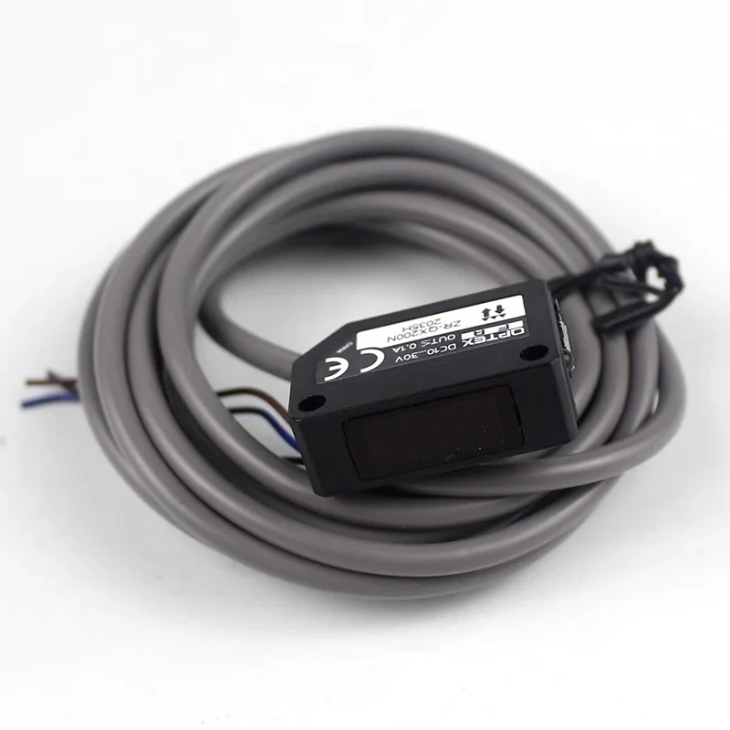 

ZR-QX200N Japan Opps Photoelectric Switch Sensor Transparent Object Sensor Detector Brand New Original ZR-QX200N