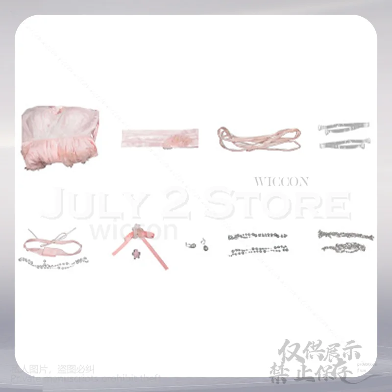 الحب والفضاء العميق لعبة تأثيري أنيمي البطلة المد المنسوجة بتلات زي زهرة حلوة غير النظامية هيم فستان أنيق لوليتا تأثيري Anim