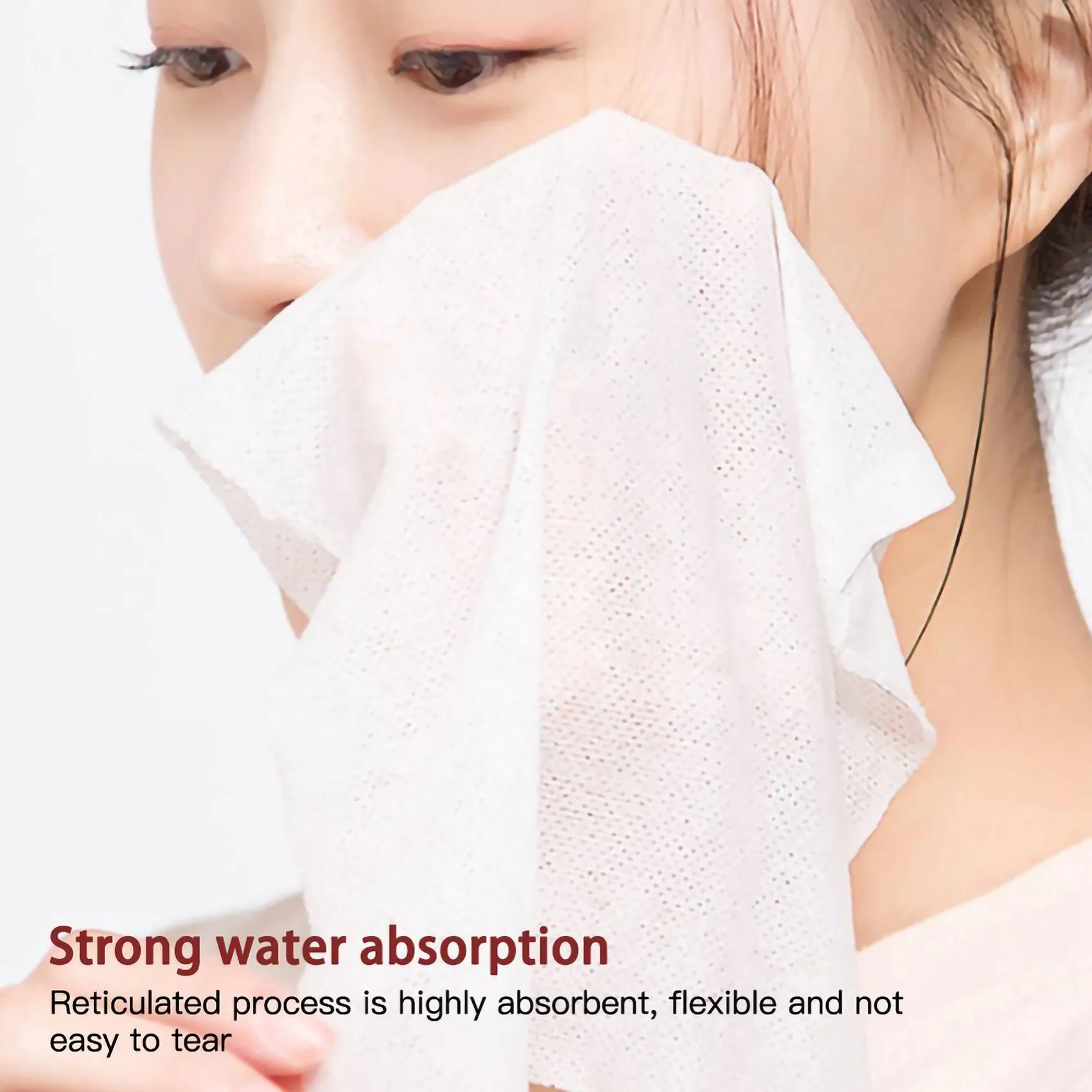 ABSE-300 Pcs Compressed Towels Portable Disposable Compressed Cotton Coin Tissue Towel For Travel, Camping, Hiking