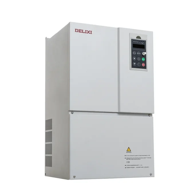 Factory Price 37 Kw Luminous Inverter Delixi 3 Phase Input Grid Tie Inverter 380V Vector VFD