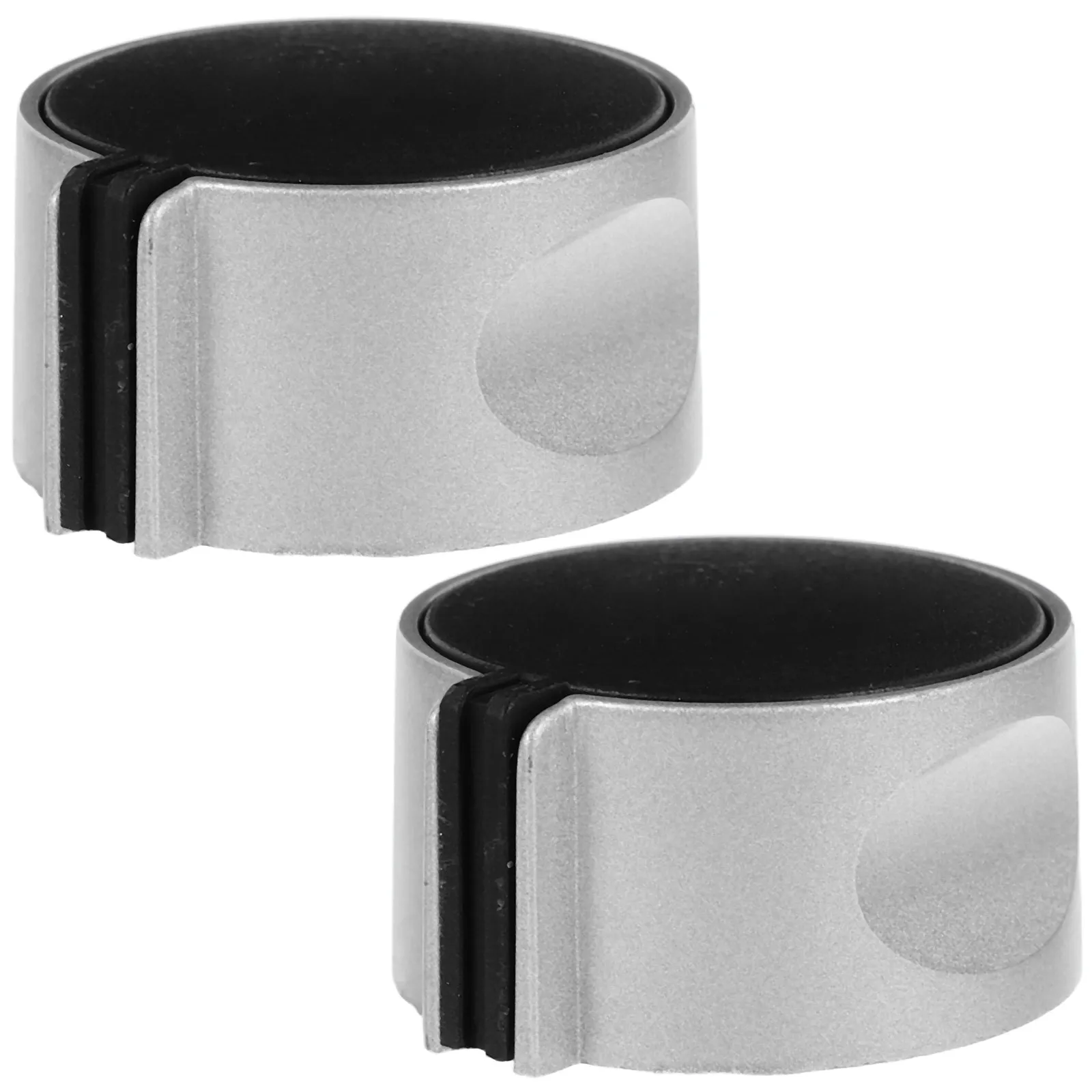 2Pcs Stainless Steel Gas Stove Switch Knob Universal Cooktop Burner Control Knob Replacement for Home Kitchen Restaurant Hotel