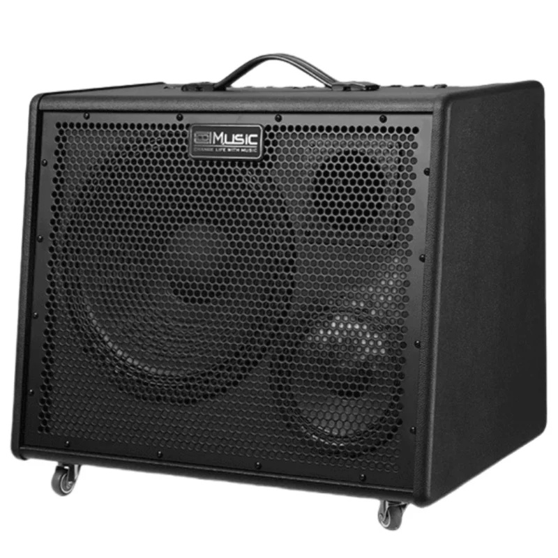 Wholesale Music Instruments Bigh Power 400W Battery Powered Amplifier 8-Input Bass Guitar Amplifier Combo