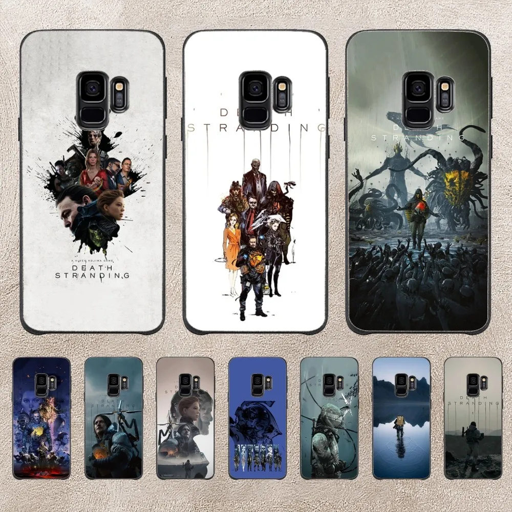 D-Death-Strandings Game Phone Case For Samsung Galaxy A52 A12 A51 S21 Edge S22ULTRA S23 S20LITE Plus ultra Black Cover