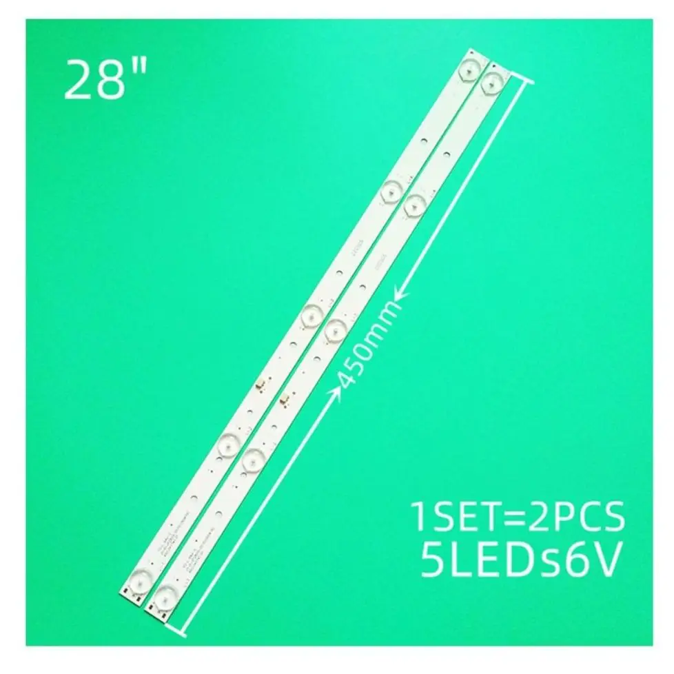 10pcs=5set TV LED panel Φ (71220) E28F2000 JS-D-JP2820-051EC, D28-F2000 (60416) AK TV 2812TS MCPCB 450.0, ** 1.0 T, 28