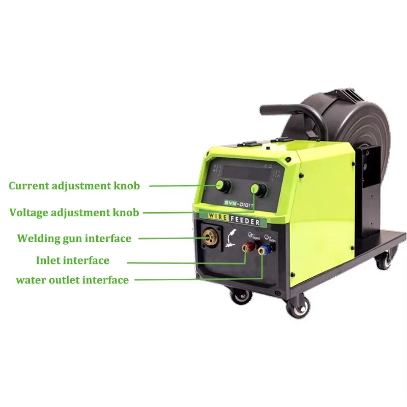 High Efficiency MIG-350PW Water Cooled Pulse MIG Welder With IGBT Inverter Technology
