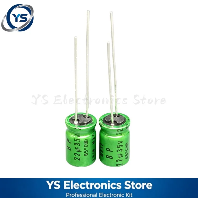 10-200pcs 35V22UF Nichicon MUSE BP Series 8X11.5mm ES Non Polar Bipolar HiFi Audio Capacitor UES1V220MHM 22UF35V 35V 22UF NEW