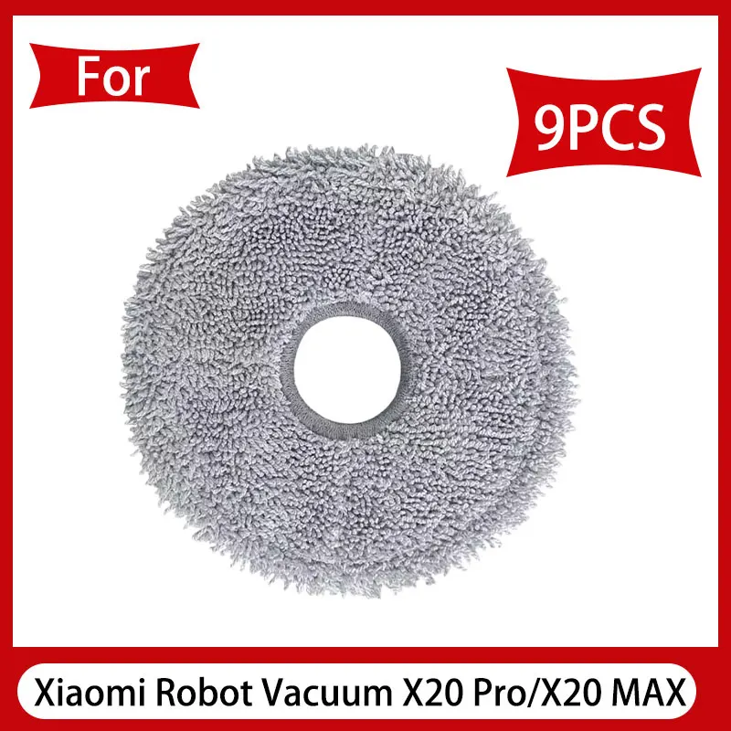 Voor Xiaomi Robot Vacuüm X20 Max/X20 Pro/D109GL/D102GL accessoires Hoofdrol Zijborstel, Hepa Filter, Mop, Stof verzamelde zak