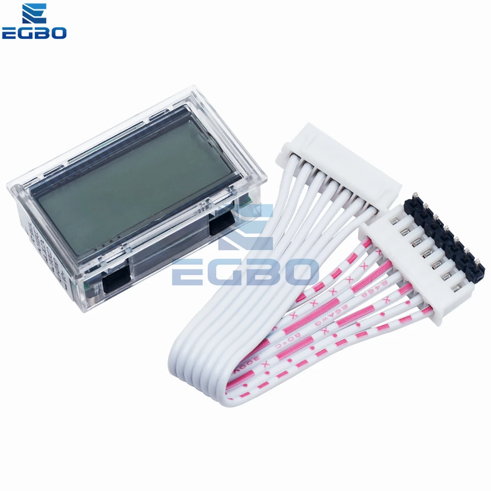 EGBO 5V DC-AC Pure Sine Wave Inverter SPWM Driver Board EGS002 12Mhz Crystal Oscillator EG8010+ IR2113 Driving Module LCD