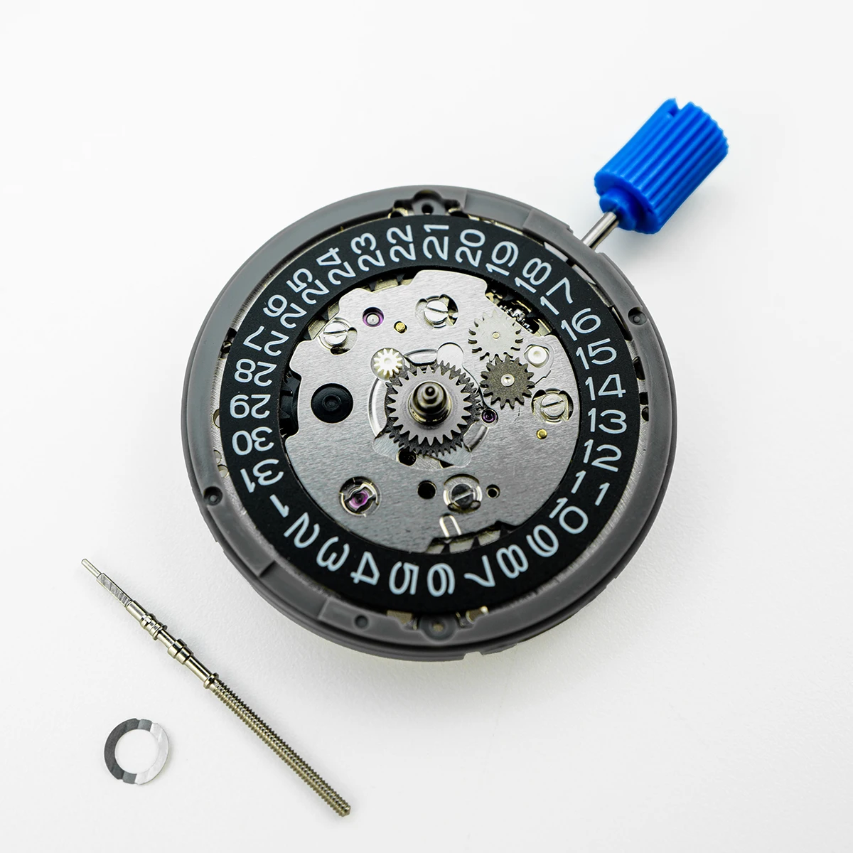 GMT NH34 حركة ميكانيكية أوتوماتيكية سوداء 3/3.8H عجلة التاريخ عالية الدقة 24 جوهرة NH34A 4R34 24H وظيفة يدوية بتوقيت جرينتش