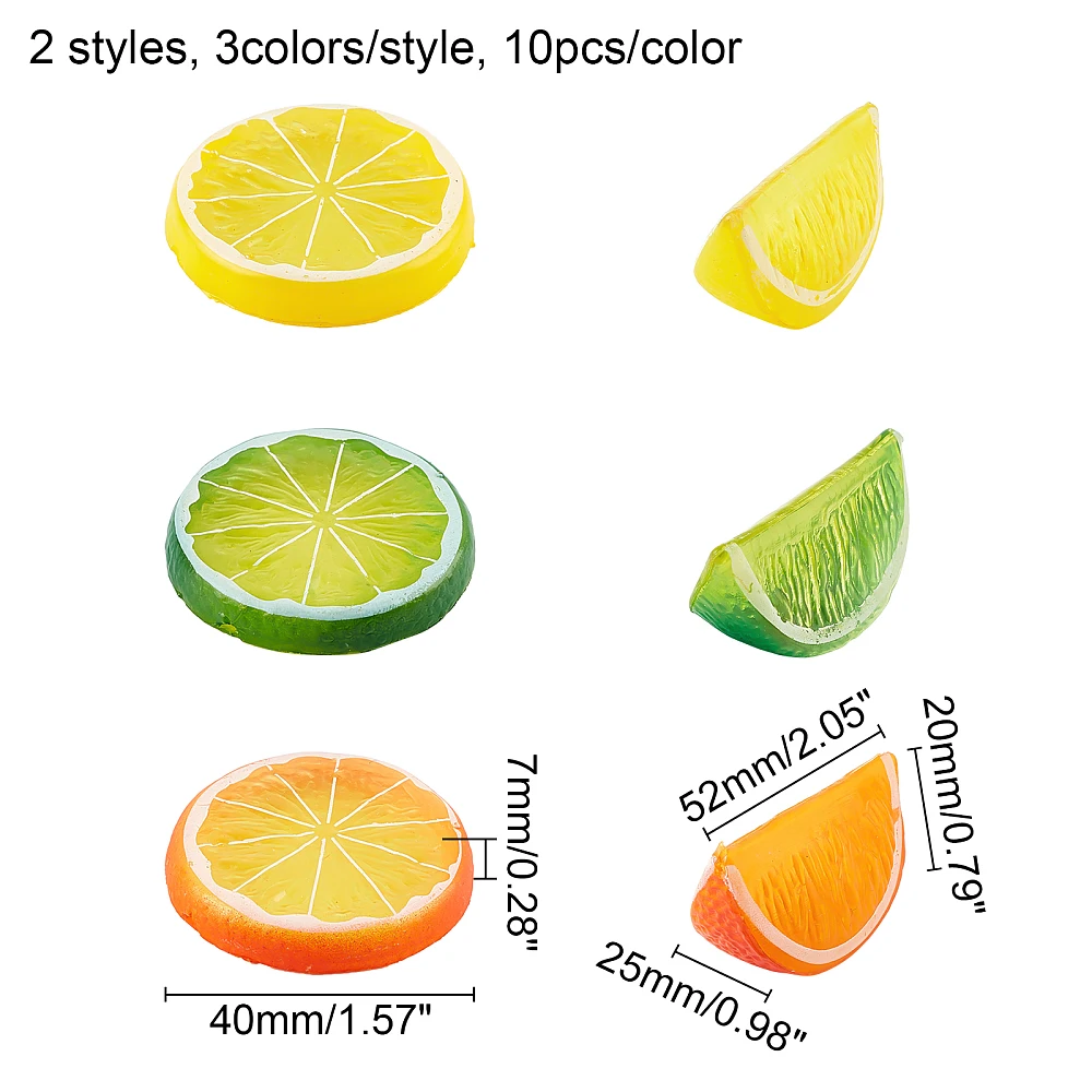 45Pcs Resin Lemons Artificial Lemon Decorations Simulation Lemons Fruit Lemons FruitLemon Resin Fruit Model for Photography