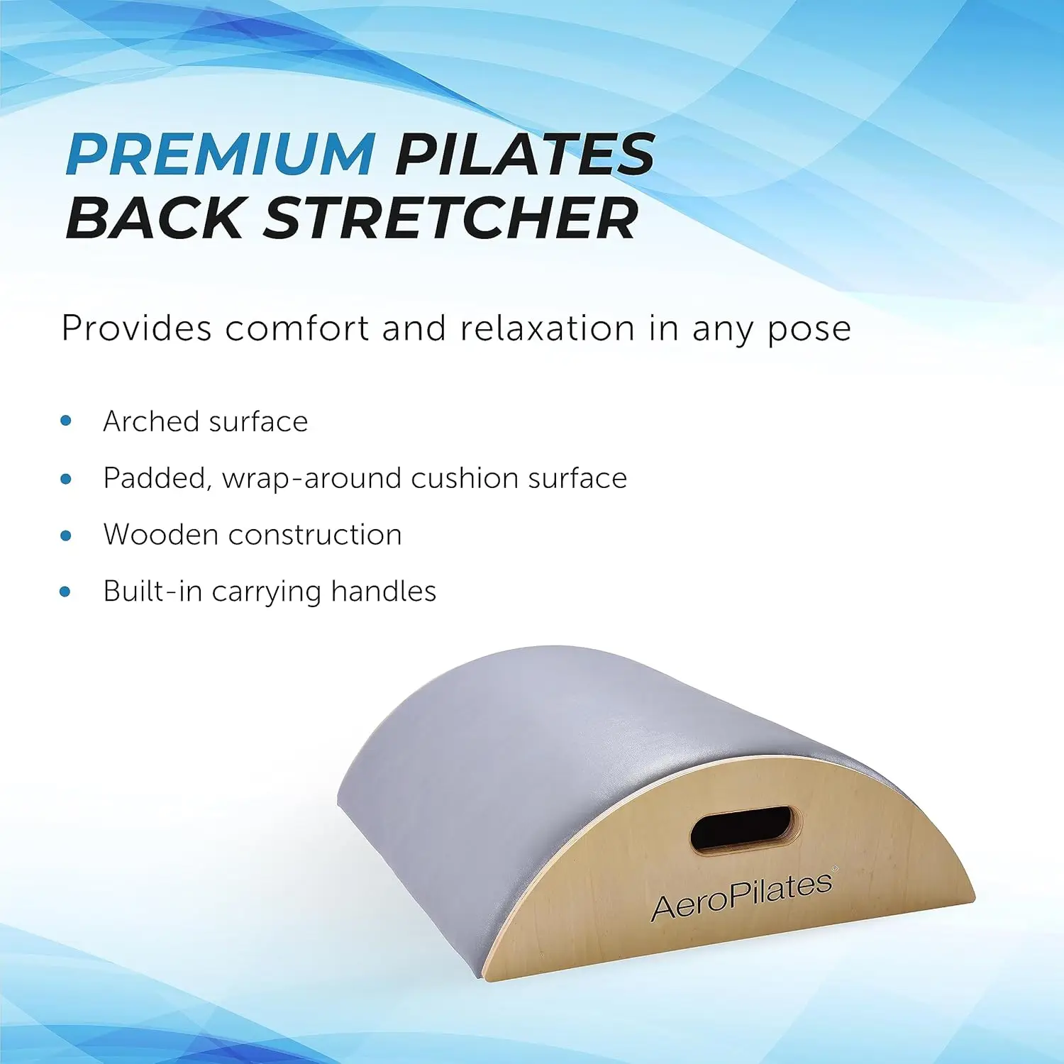 Precision Series Arc Barrel - Posture Corrector Pilates Barrel - Home Pilates Back Stretcher - Pilates Strength Workout Machine