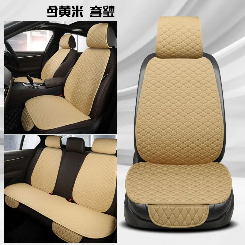 

Car Seat Covers Set Leather Universal Seat Cover Car Protection Auto Seats Cushion Mats Chair Protector Carpet Pads