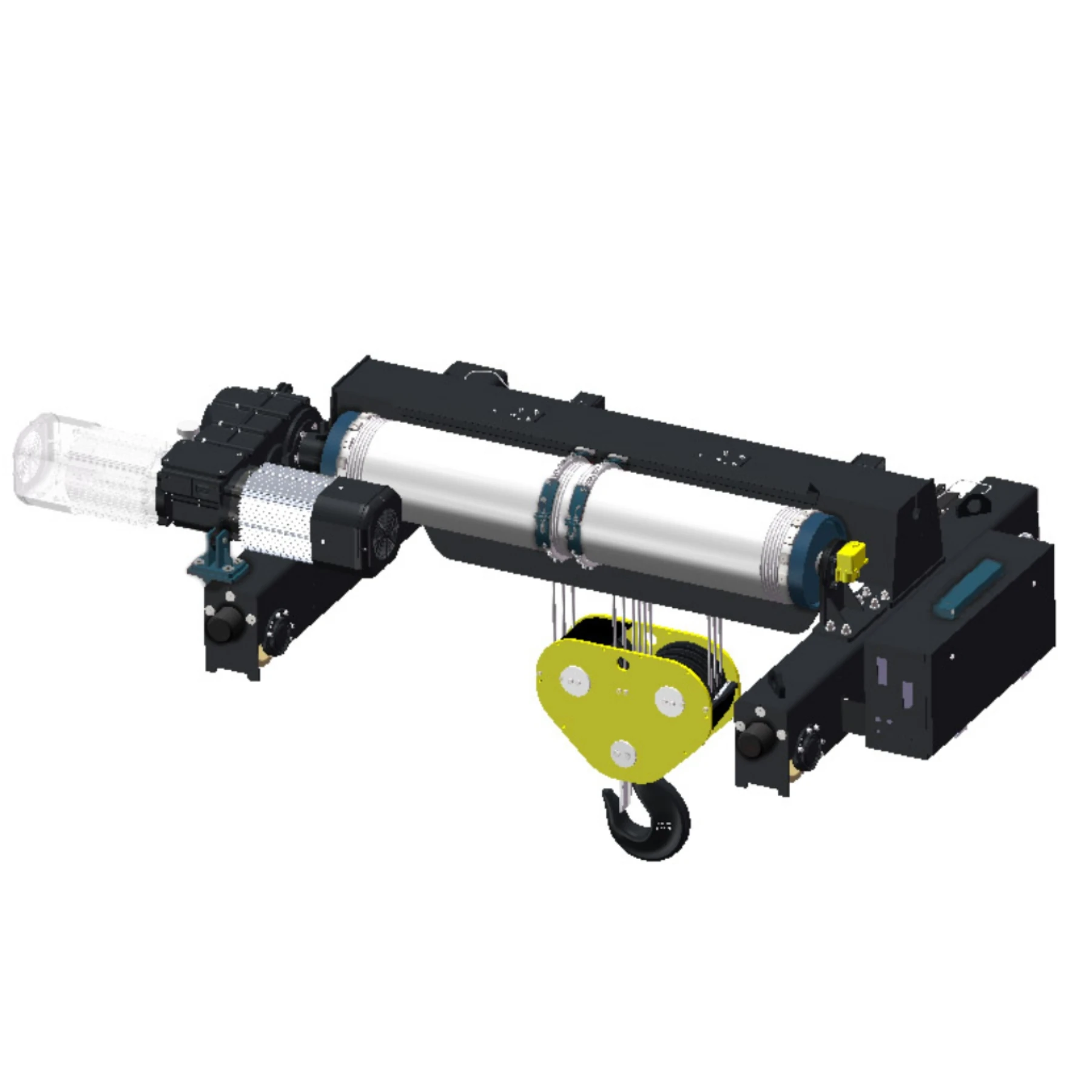 Shark China Hoist European Electric Hoist with Wire Rope Material Handling Crane20ton30ton3.2/0.5m/min Double Girder Winch