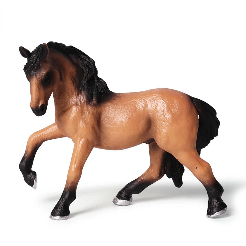 Cross border simulation animal model toy lucitanoma ranch horse model animal toy hand-made model