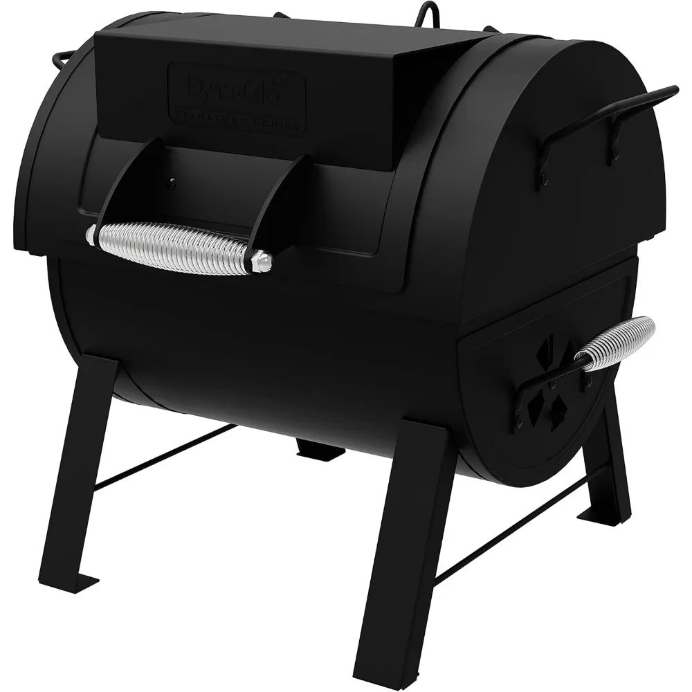 

Dyna-Glo DGSS287CB-D Portable Tabletop Charcoal Grill & Side Firebox