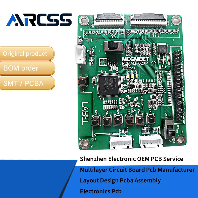 Shenzhen eletrônico oem pcb serviço placa de circuito multicamadas pcb fabricante layout design pcba montagem eletrônica pcb