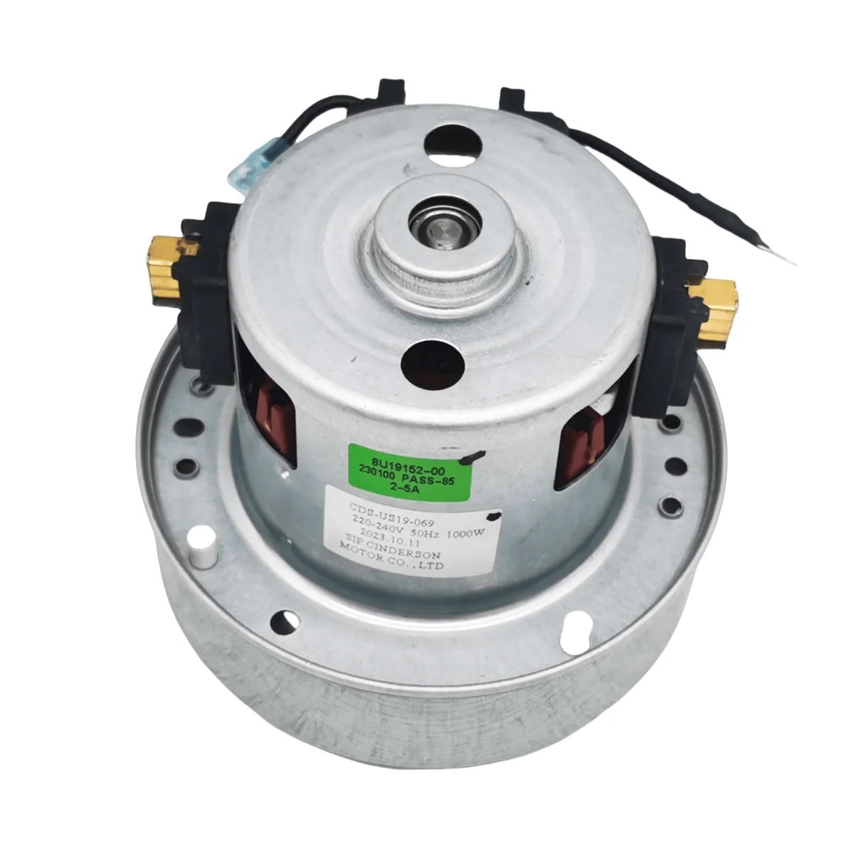 1000W high-power dust collector motor compatible with 220-240V wide voltage ultra-high efficiency cyclone vacuum