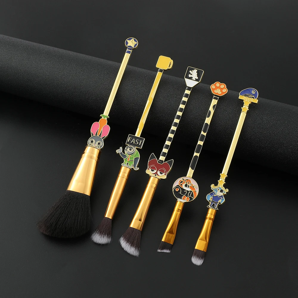 5pcs/Lot Movie Toy Story Makeup Brushes Skull Cosplay Props Beauty Tool