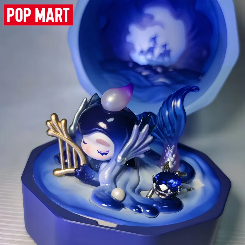 2026 New POP MART Romantic Ring Box Series 4 Scene Sets Blind Box Toys Kawaii Anime Action Figure Surprise Mystery Box Doll Gift
