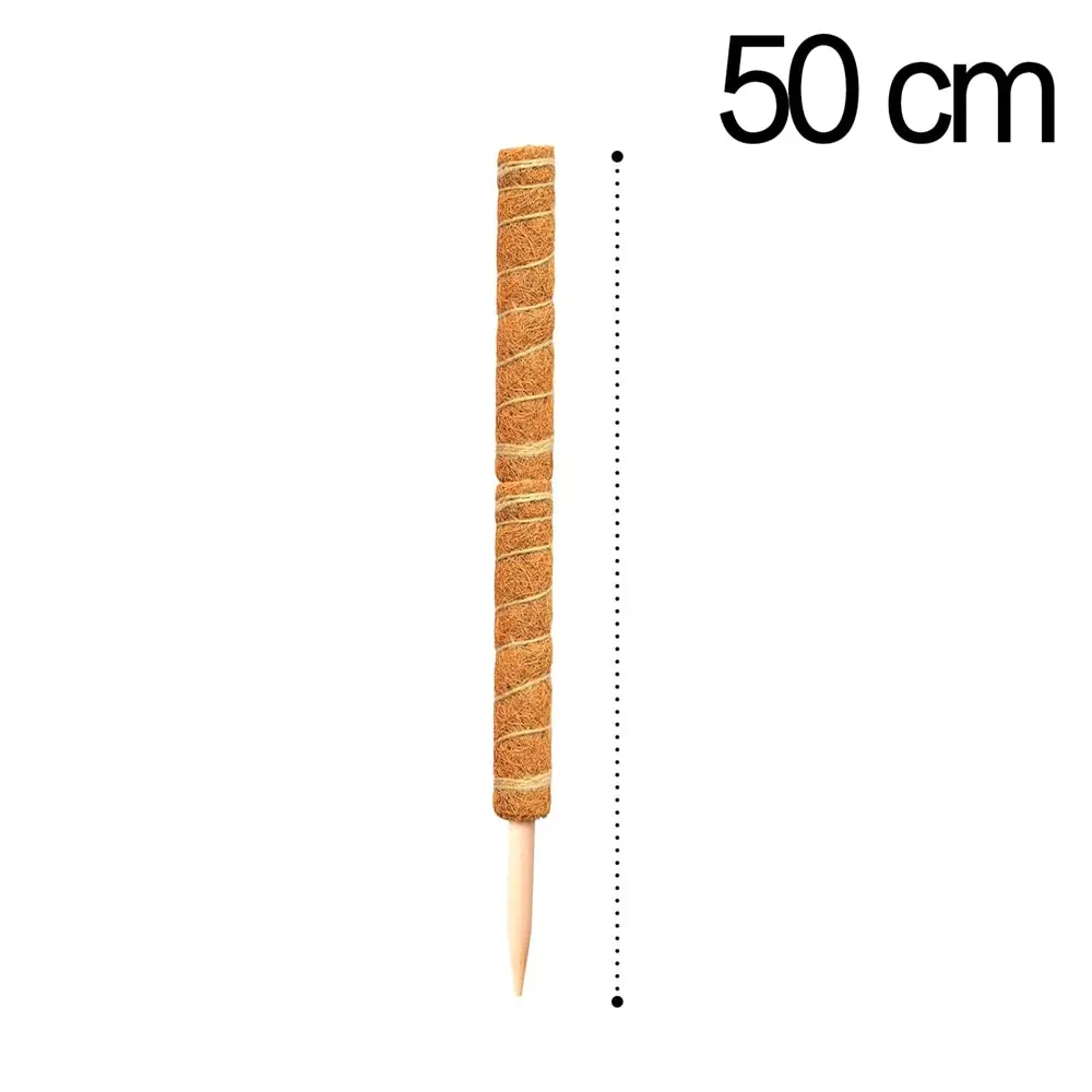 30/40/50 Cm Plant Klimmen Kokos Totem Pole Veilig Tuinieren Kokosnoot Stok Voor Klimplanten wijnstokken En Klimplanten Plant Ondersteuning