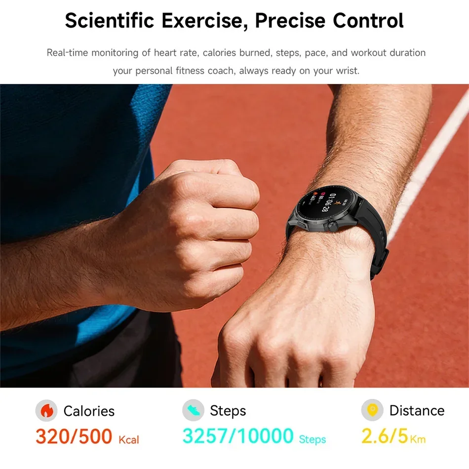Smart Watch Uomo Nfc Gps Cardiofrequenzimetro Monitoraggio Salute_voghion.com