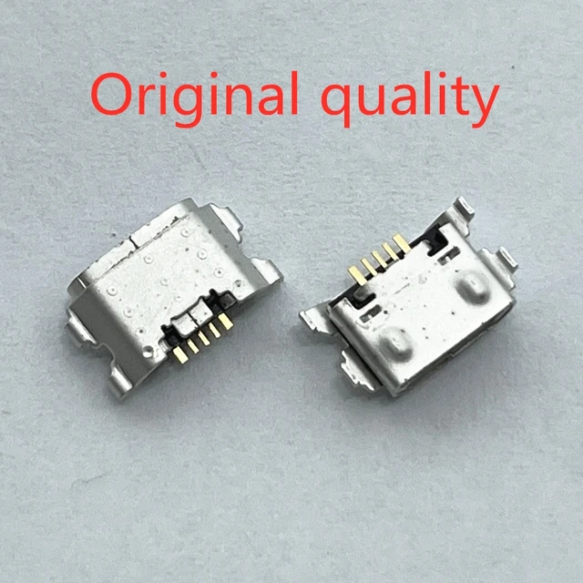 10-100szt Micro USB 5pin Ładowarka Port ładowania Wtyczka Nowa dla Xiaomi Redmi 9A 9C poco C3 Samsung A01 A03 Core M01
