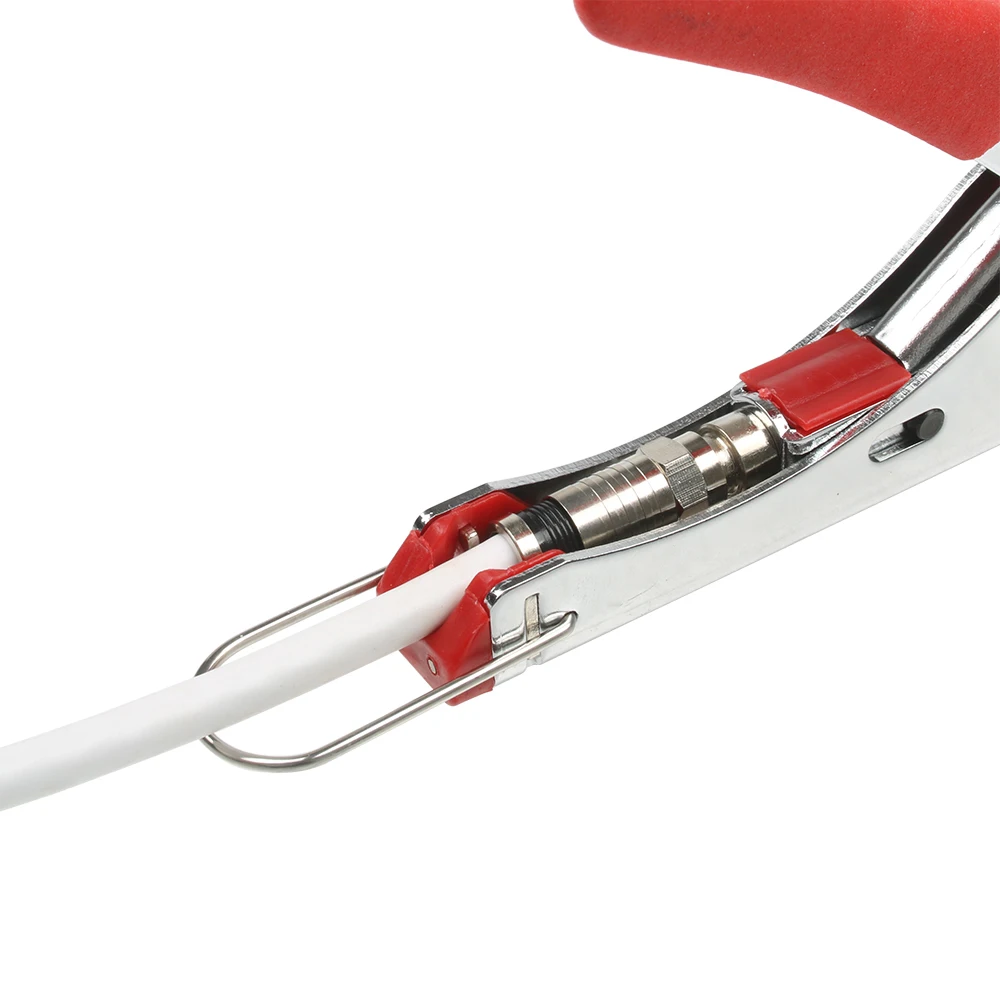 HT-518 Multitool compression crimping Pliers 20.1-20.5mm Coaxial Cable Cold Press Clamp RG59 RG6 Cable TV Crimping Tool