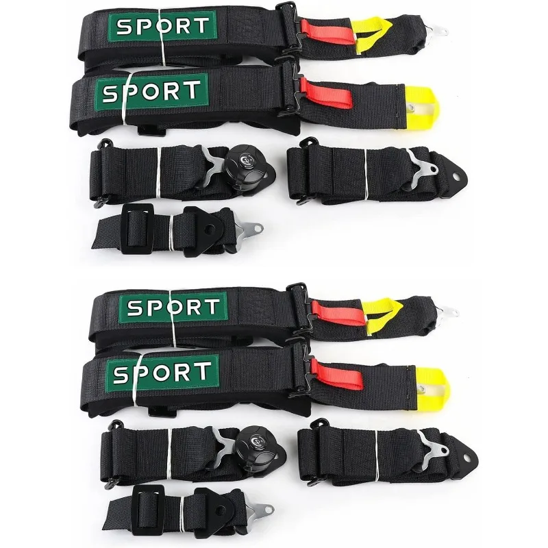 5 نقاط سباق تسخير حزام الأمان السوق دلو مقاعد حماية الثقيلة منصات الكتف الإفراج السريع كام قفل مزلاج آلية