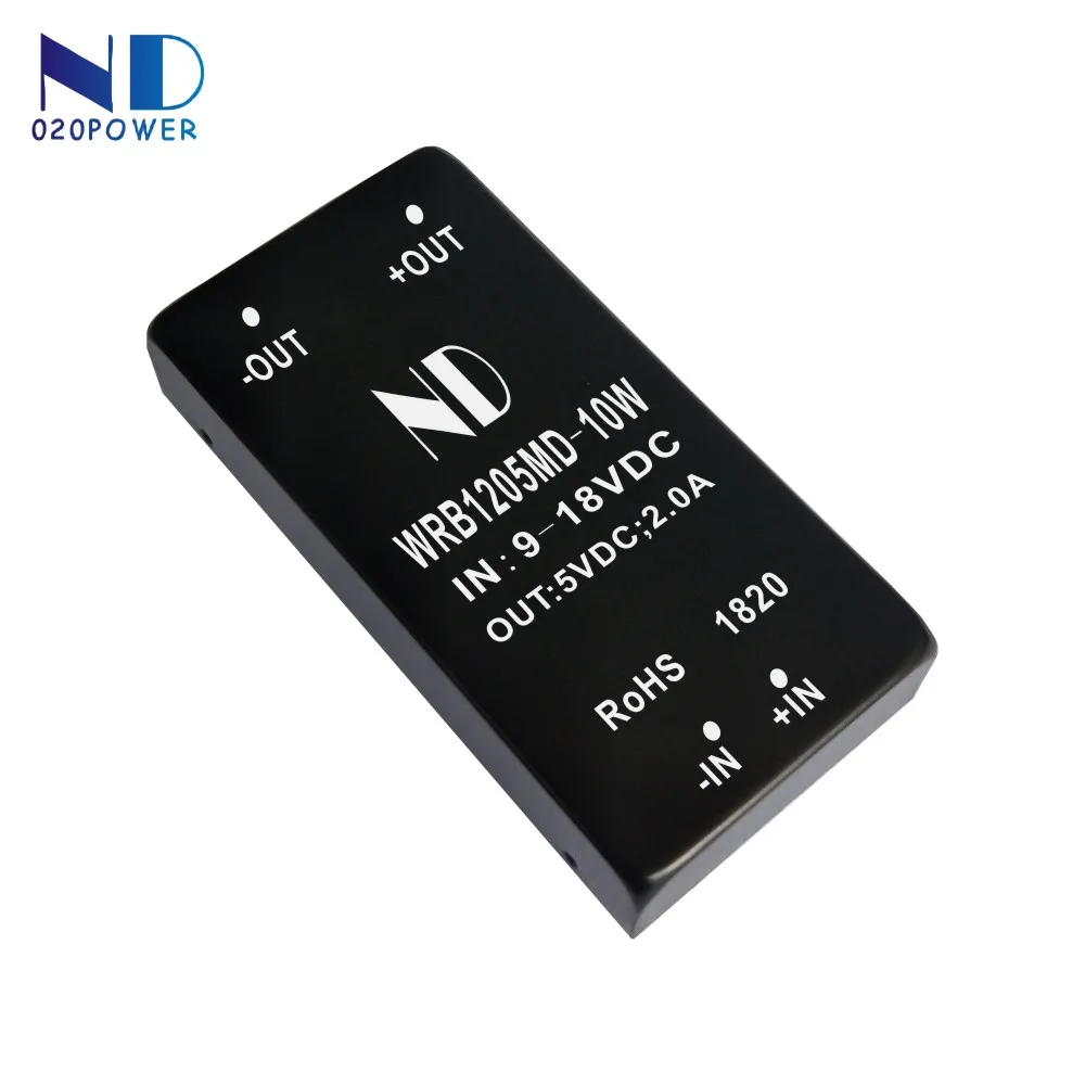 Locomotive Voltage Reduction Module Power Supply WRB11005MD-10W Voltage Stabilization Isolation 110V to 5V2A Low Ripple