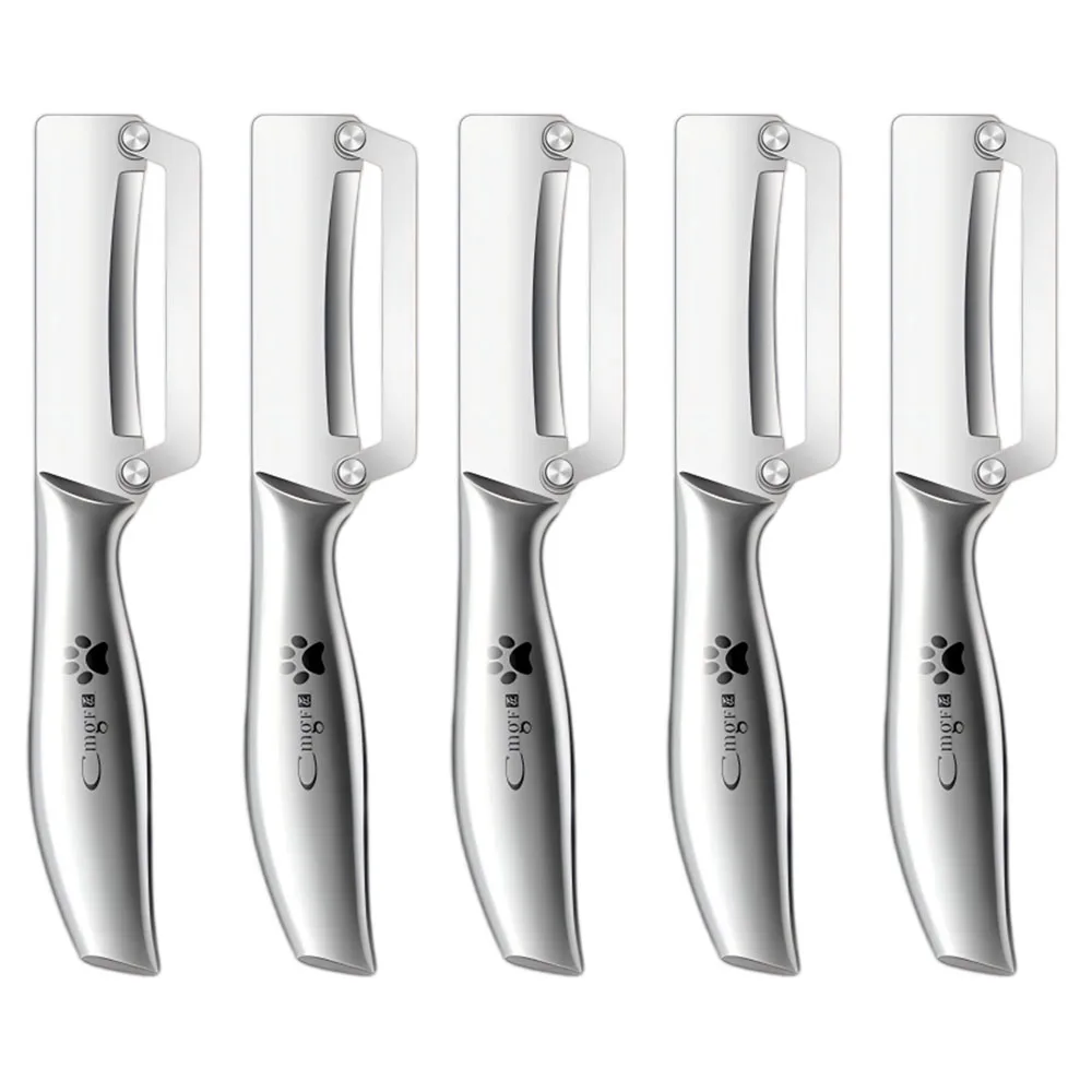 Stainless Steel Peeler With Steel Handle For Peeling And Slicing Fruits Paring And Vegetables | Durable And Smooth Operation