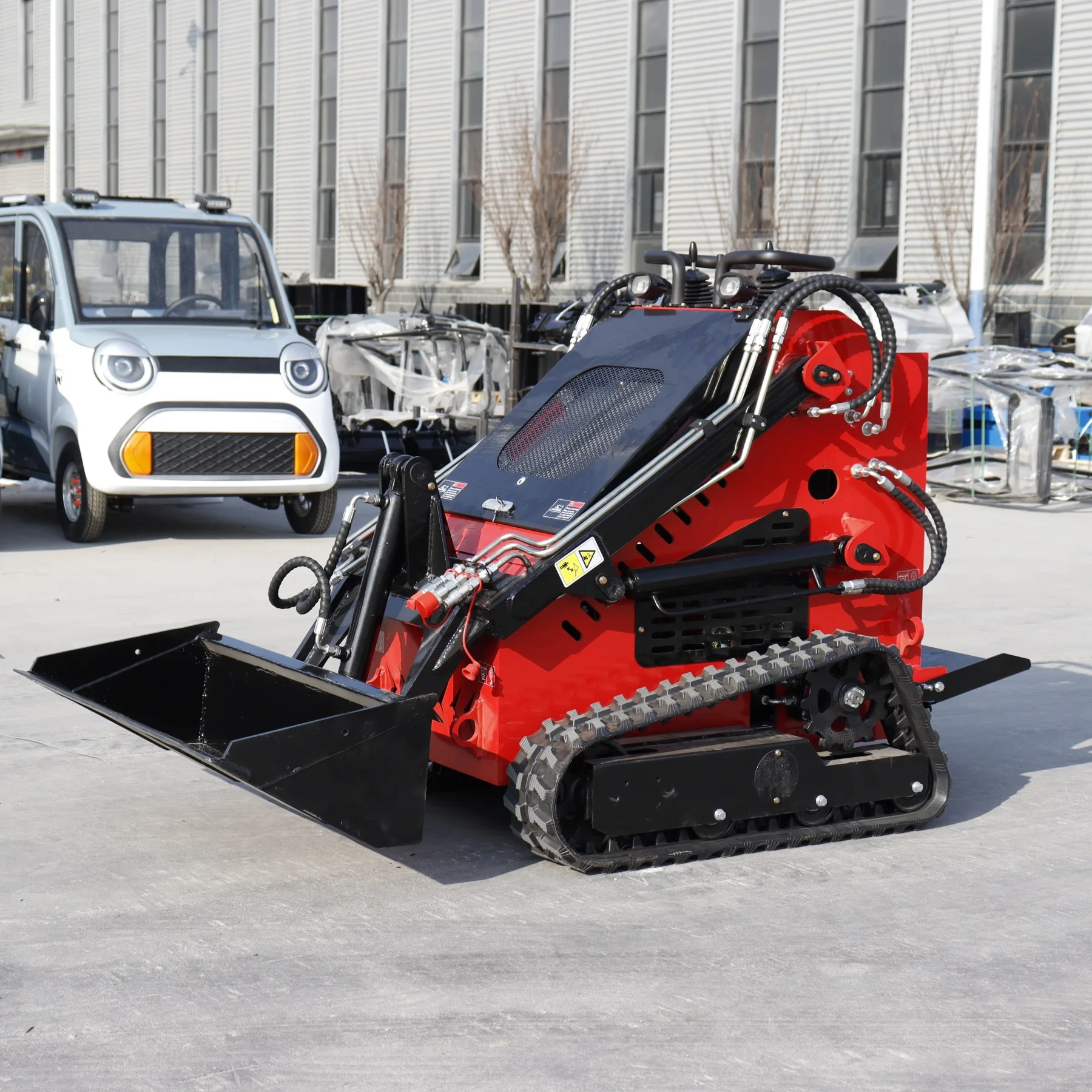 Front Loader EPA EURO5 Engine Customize Machinery Loaders Ton Easy to Operate Mini Skid Steer Loader Multifunctional  Steers