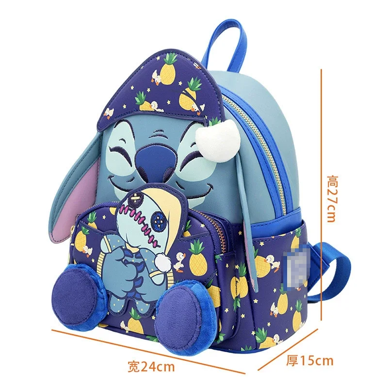 

Loungefly Stitch Beauty And Beast Princess Peter Pan You Can Fly 70th Anniversary Mini Backpack Women Bag Schoolbag Birthday Gif