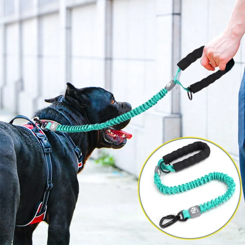 Pet products Telescopic lead rope Multi-size optional zinc alloy hiking hook elastic lead rope