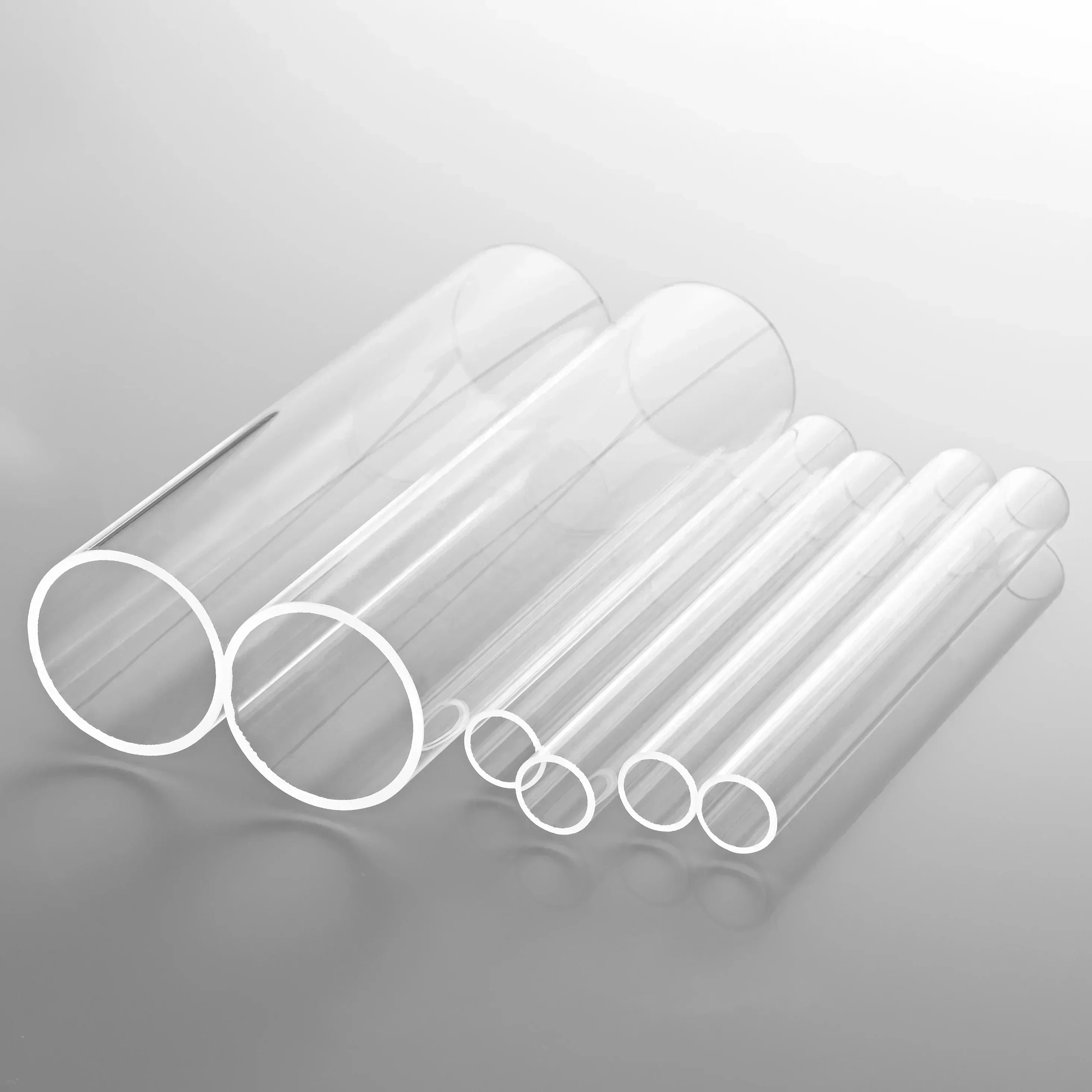 High Purity Glass Quartz Furnace Tubes For High-Temperature Laboratory Use