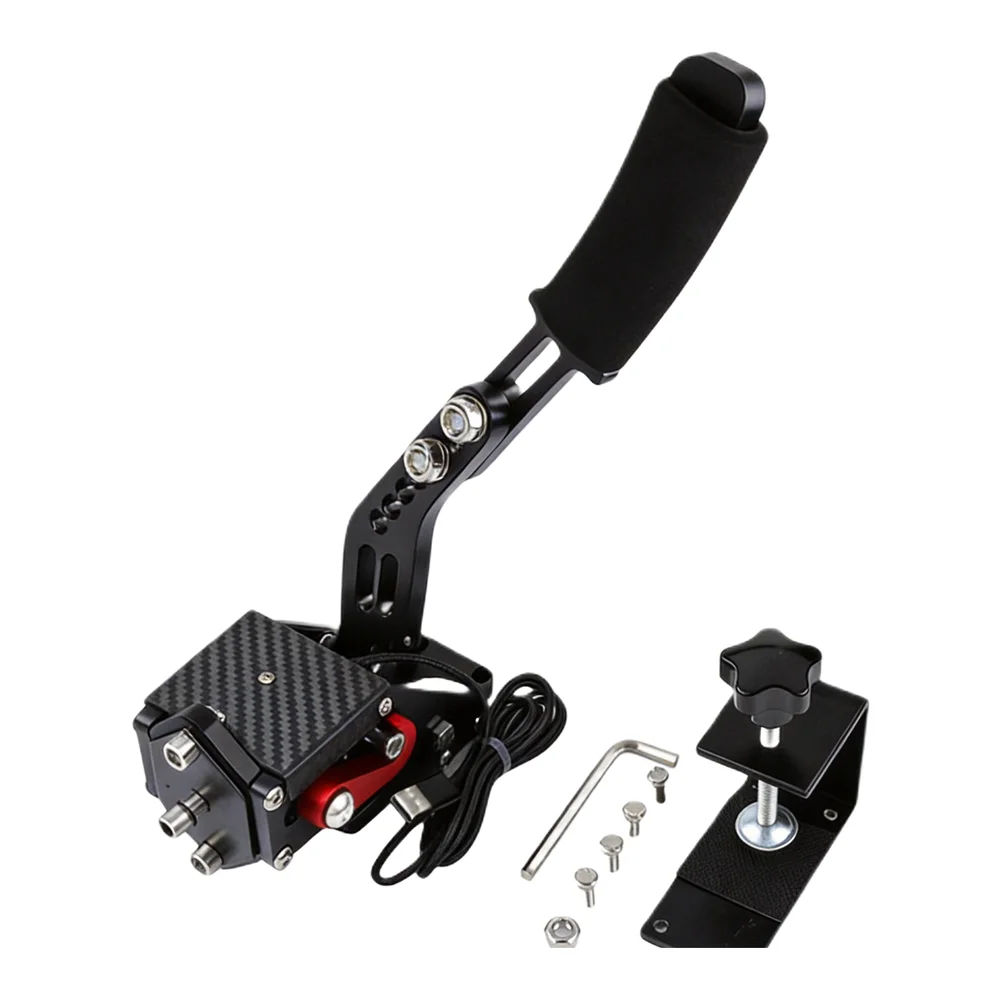 High Precision Hall Sensor Handbrake for PC Sim For Racing Aluminum Construction for Logitech For G27 For G29 For G920 T300 T500