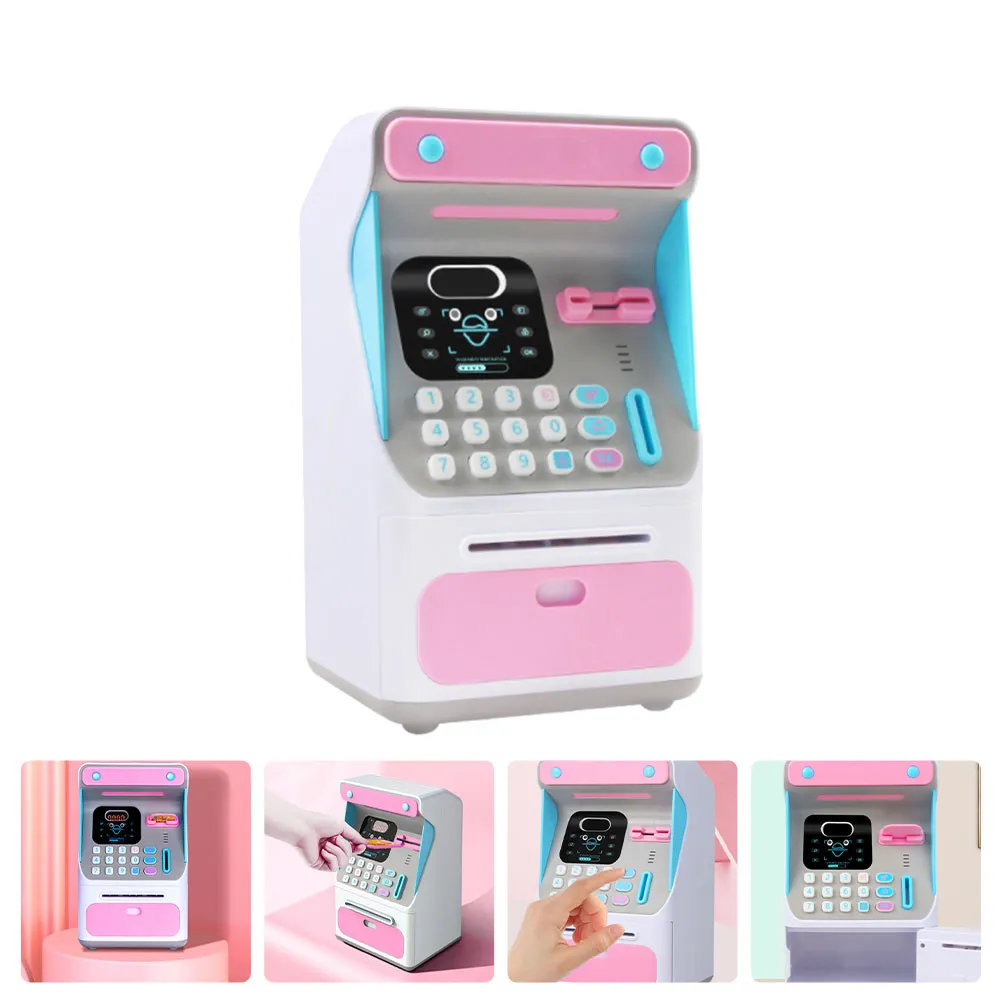 

Face Recognition Piggy Large Capacity Coin Storage Box For Home Saving Pot Desktop Money Saver Decorative Coin Bank Dorm Piggy