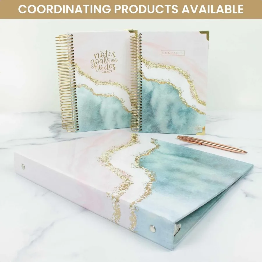 Raccoglitore alla moda a 3 anelli, 10 x 11,5, 1 pollice, credente al giorno dell'anello