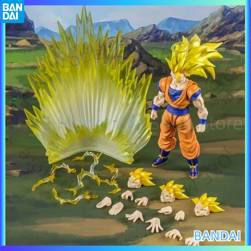 

Dragon Ball SHF Demoniacal Fit DF SHF SSJ3 Golden Storm Son Goku Action Figure Toy Model Gift Collection
