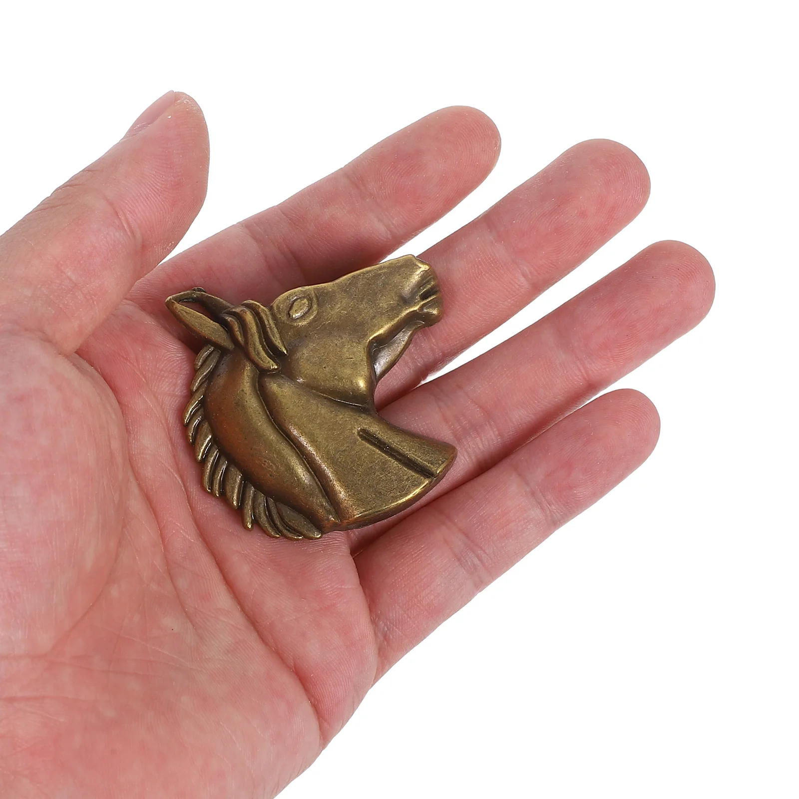 

10 Pcs Horse Head Pendant Horses Charms Necklace Crafting Supplies Jewelry Alloy DIY Heads